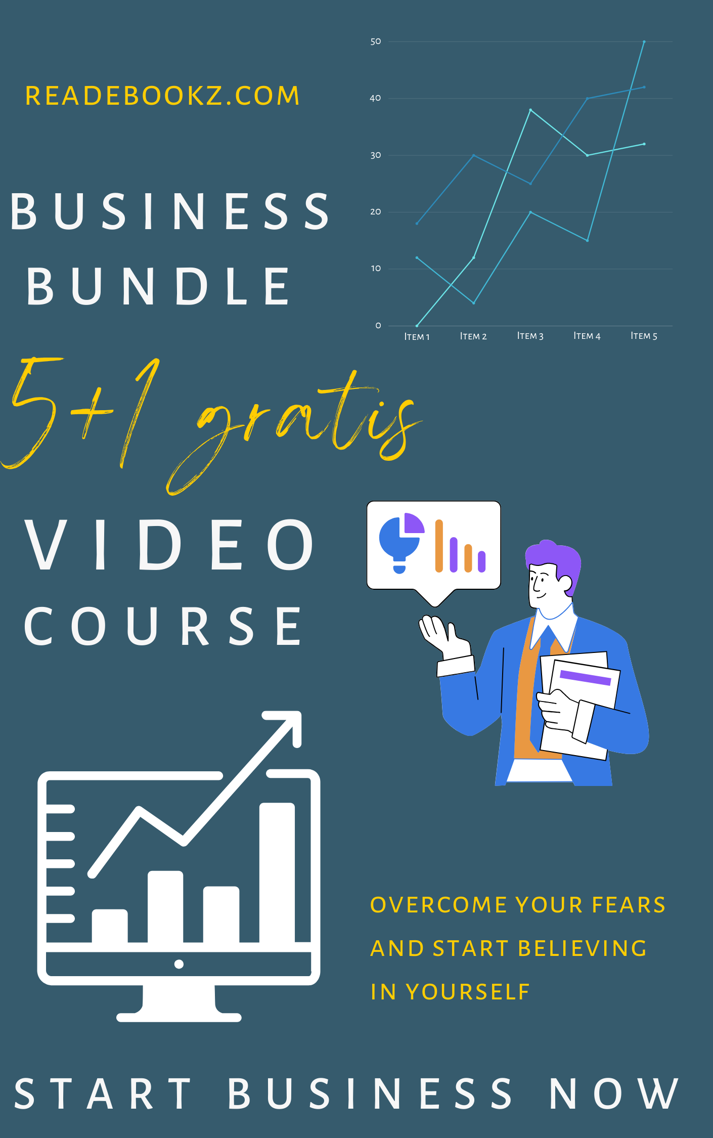 Business Video Course Bundle 5+1 gratis